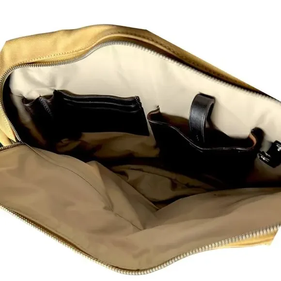 Vintage Tumi Townhouse Sloane Briefcase Khaki/Leather Classic Preppy Excellent - Picture 5 of 13